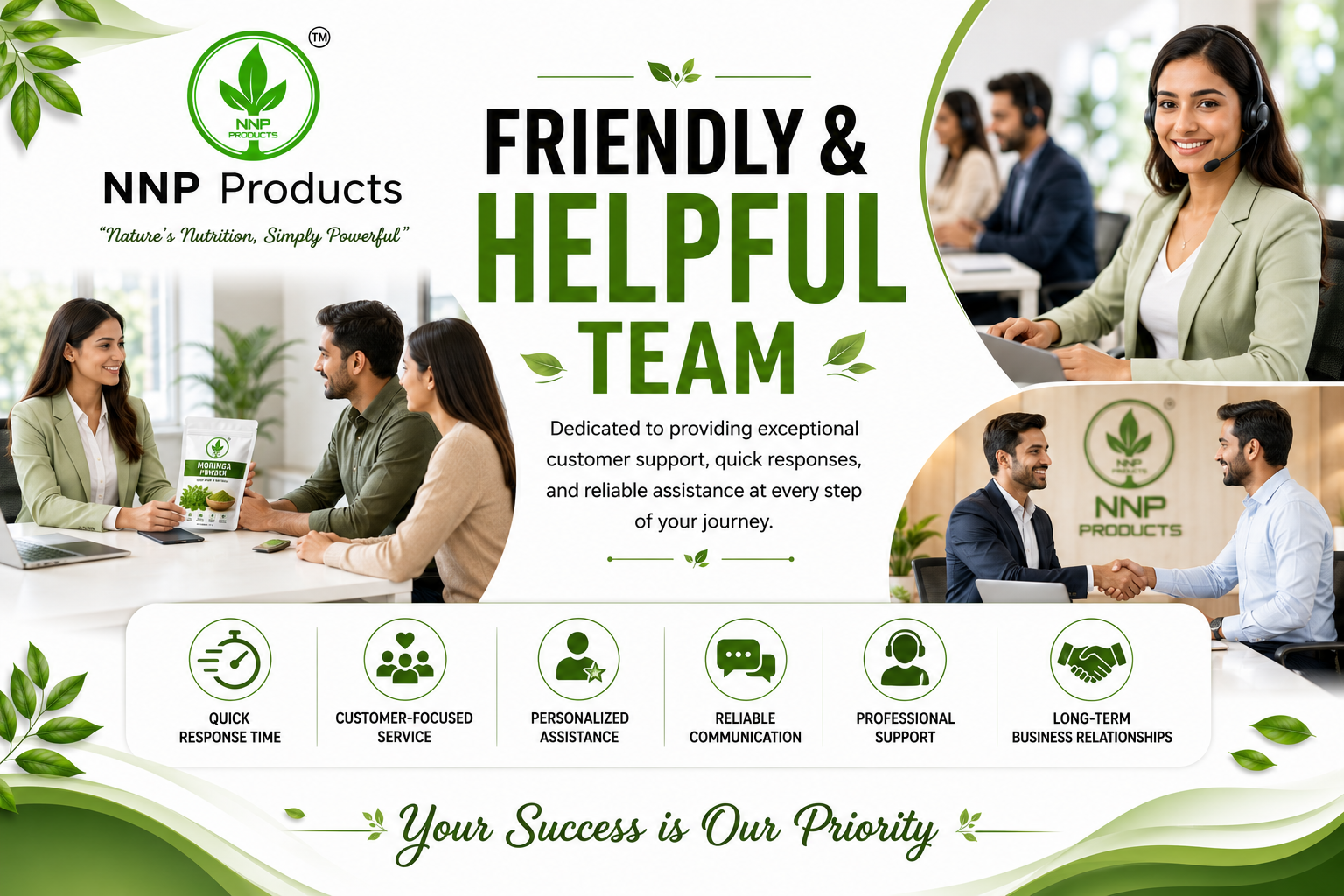 Friendly & Helpful Team